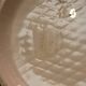 large sculptural vase "with hole" by Hubert Bequet – Smyrna decor – 1950s/60s