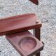 Mahogany stained wood valet Dejou editor
