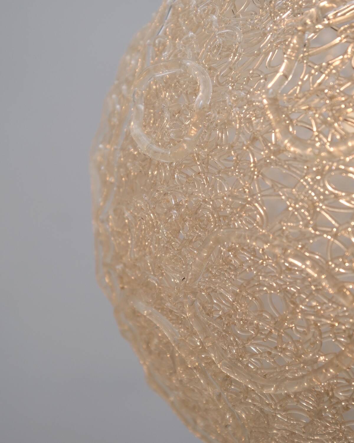 Scandinavian acrylic chandelier, 1960