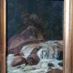 Oil painting on panel, Giuseppe Hainmann (Milan 1828-Alexandria, Egypt 1883)