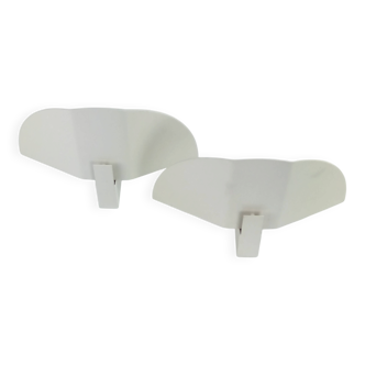Space age wall lights, 1980, set of 2