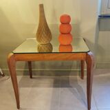 Art Deco coffee table 40s mirror