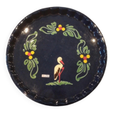 Alsatian stork pie dish from Soufflenheim