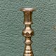 Set of 4 brass candlesticks, England, late 19th century