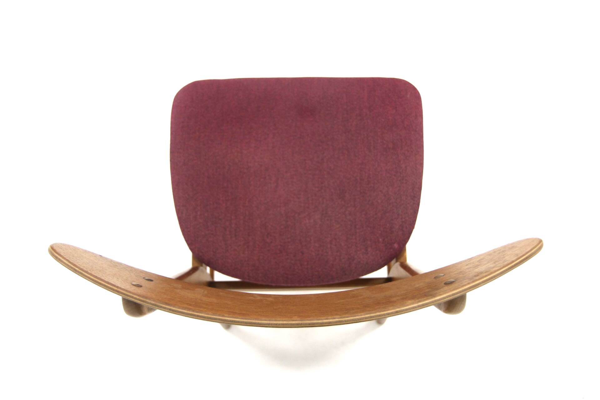 Set of 4 Farstrup "Monaco" teak and beech chairs, Denmark, 1960s