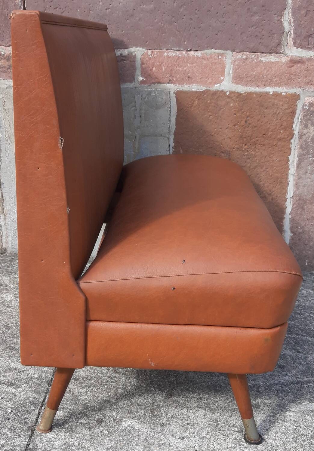 Bistro bench, 60s/70s