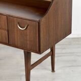 Midcentury Meredew Teak And Brass Sideboard. Vintage Modern / Danish Style / Scandinavian.