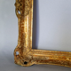 Old frame Louis XV style foliage 44x34cm gilded stucco wood SB170