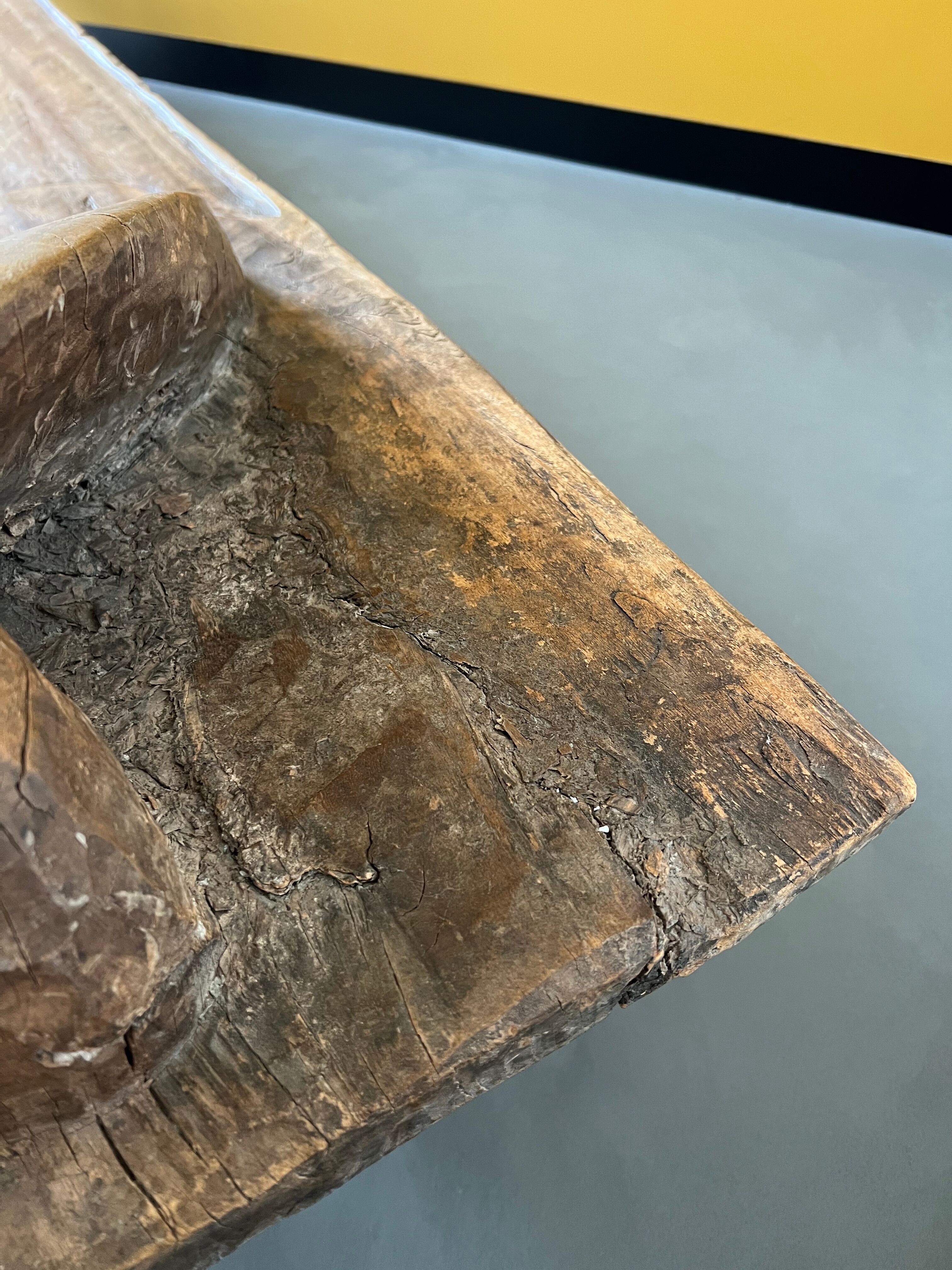 African Senoufo bench, bed, Ivory Coast, 50s