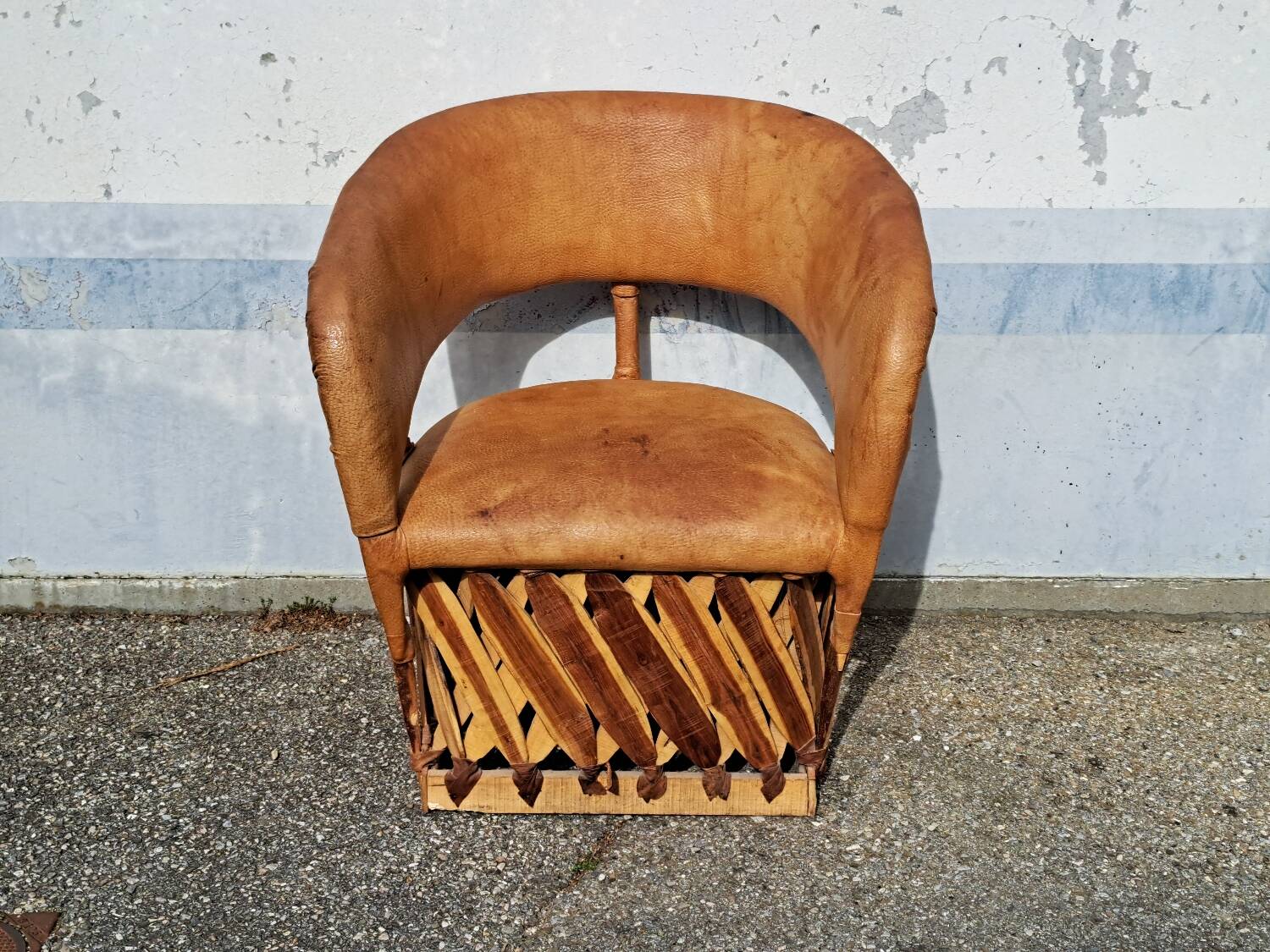 Mexican folk art armchairs