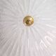 Charming Italian Trasparent Murano Glass Ceiling Fixture, Murano, 1960