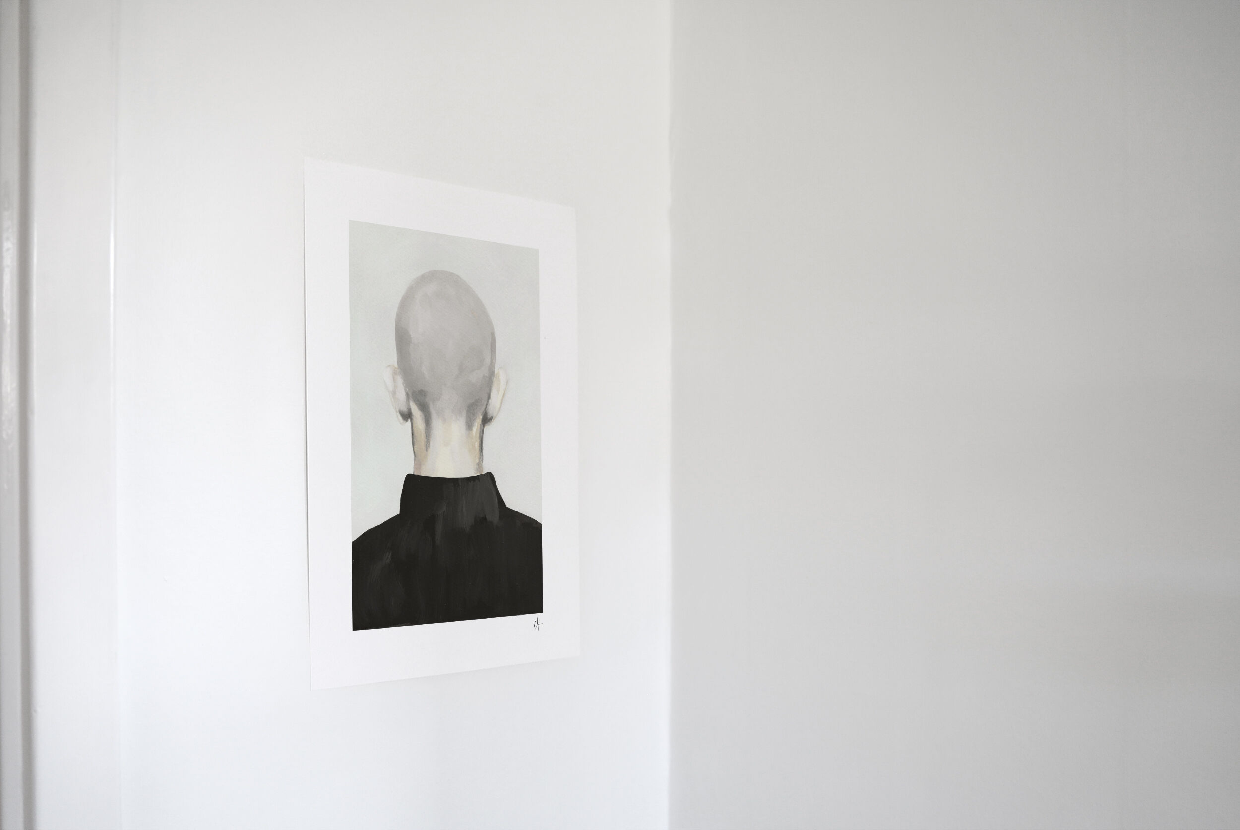 Art print - Carl: at ease