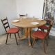 Table ronde en pin massif Rainer Daumiller