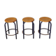Set of 3 school stools