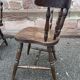 Beautiful series of 4 old western style chairs