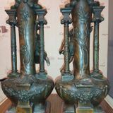 2 regulent, marble vases