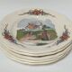Sarreguemines Obernai dessert plates
