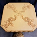 Chinese carved resin column