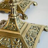 Antique Lion's Paw Candlesticks