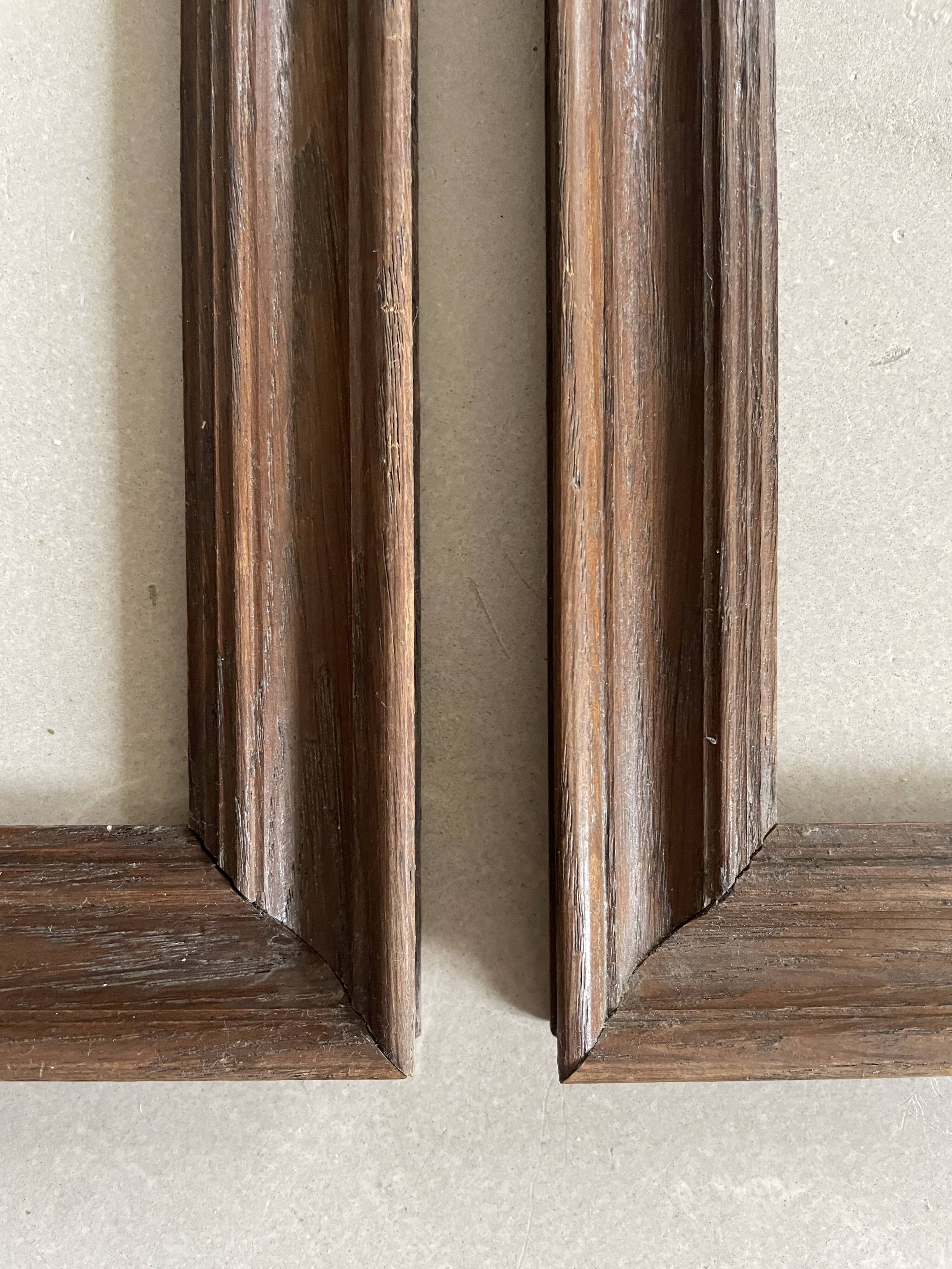 Set of 2 wooden frames 45x35cm