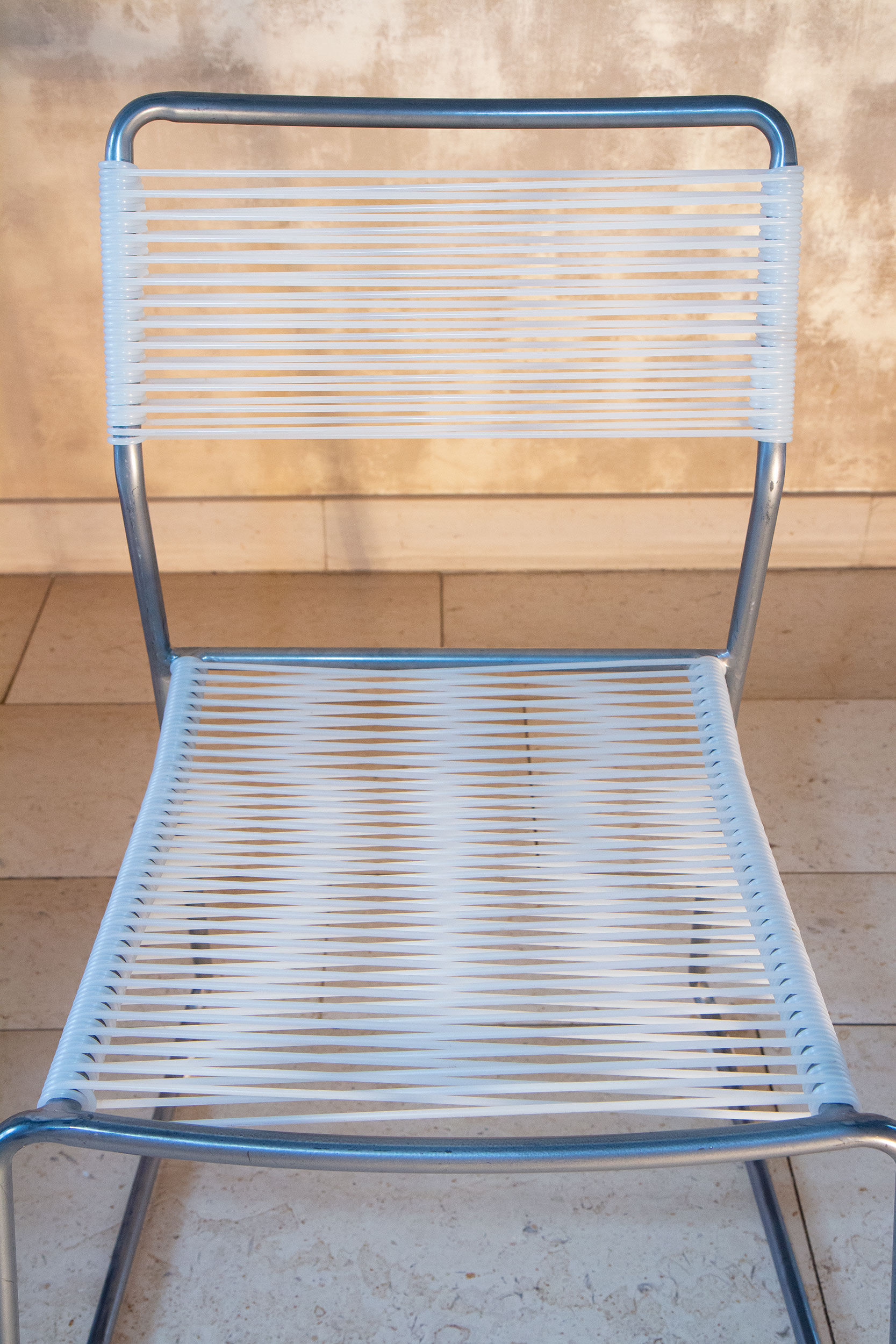 Série de 5 chaises Melker scoubidou vintage Ikéa 1990's