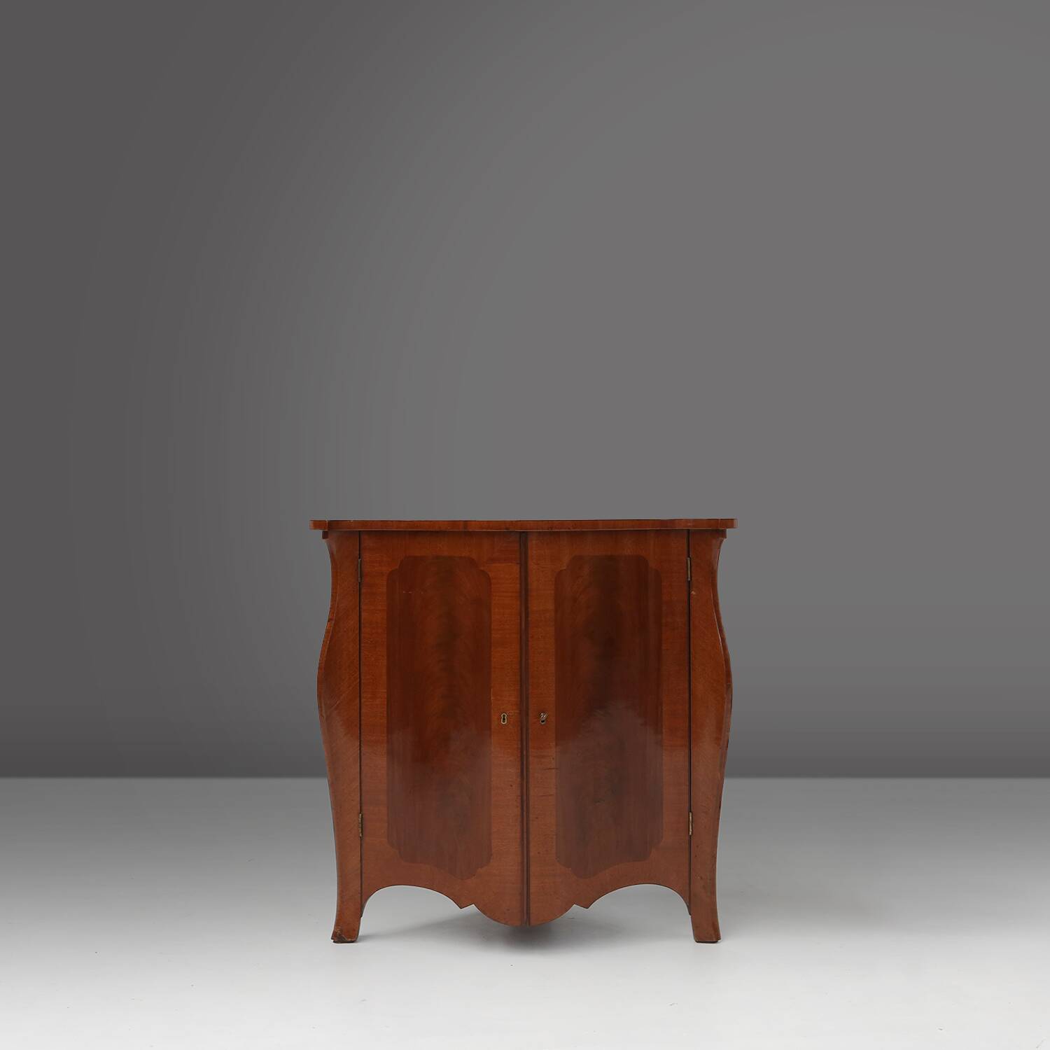 19th century English corner cabinet