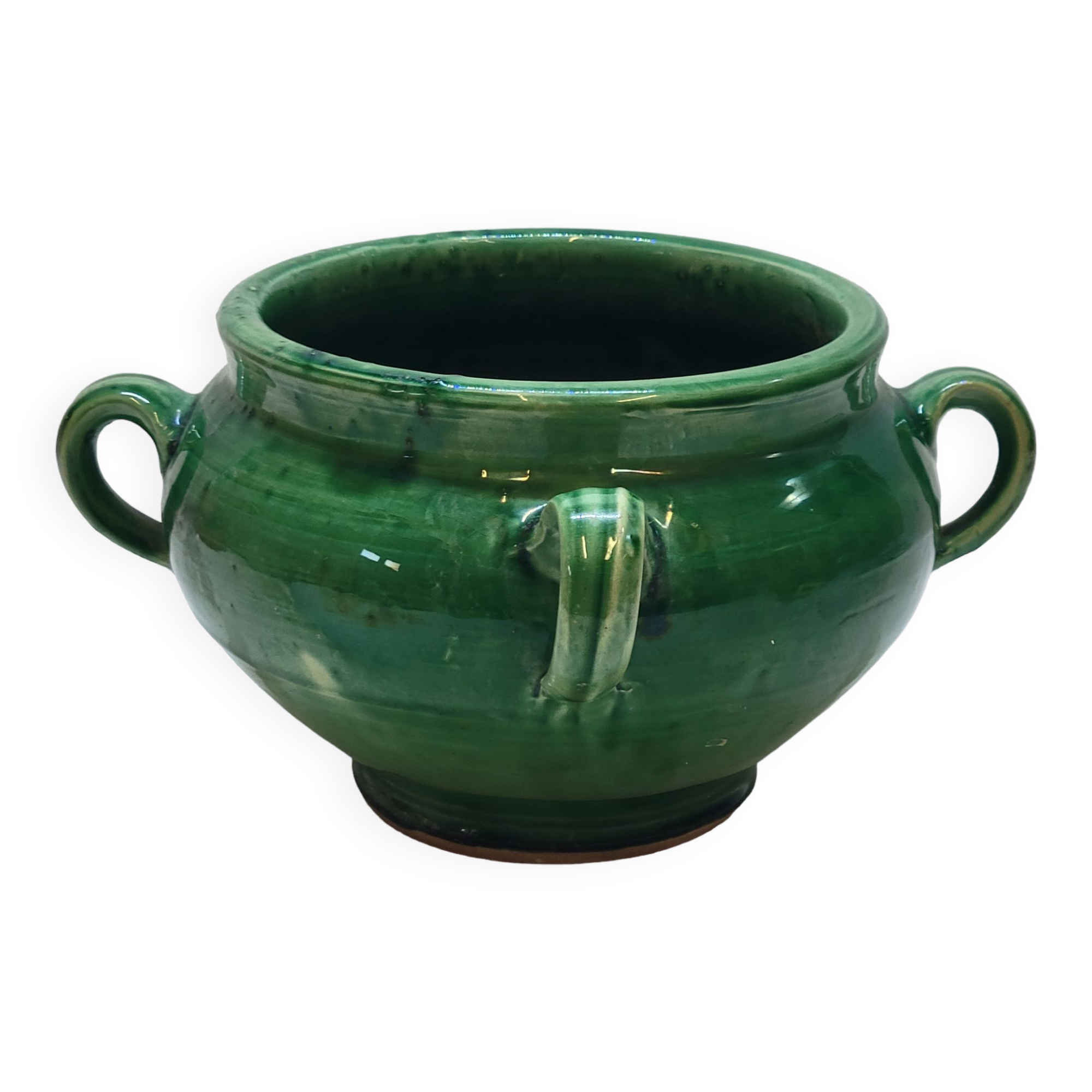 Green Glazed Terracotta Pottery