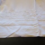 Old ap monogrammed white wire sheet