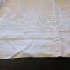 Old ap monogrammed white wire sheet