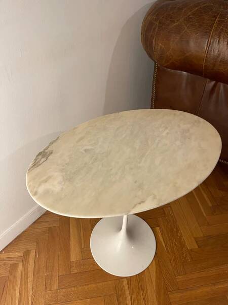 Marble side table