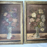 Pair of old paintings