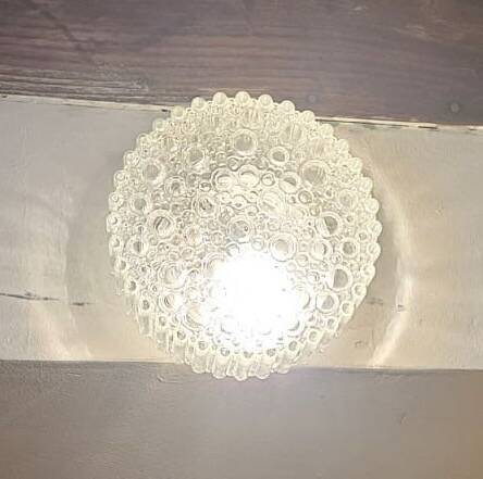 "Bulles" ceiling light / wall light by Héléna Tynell, 1960s