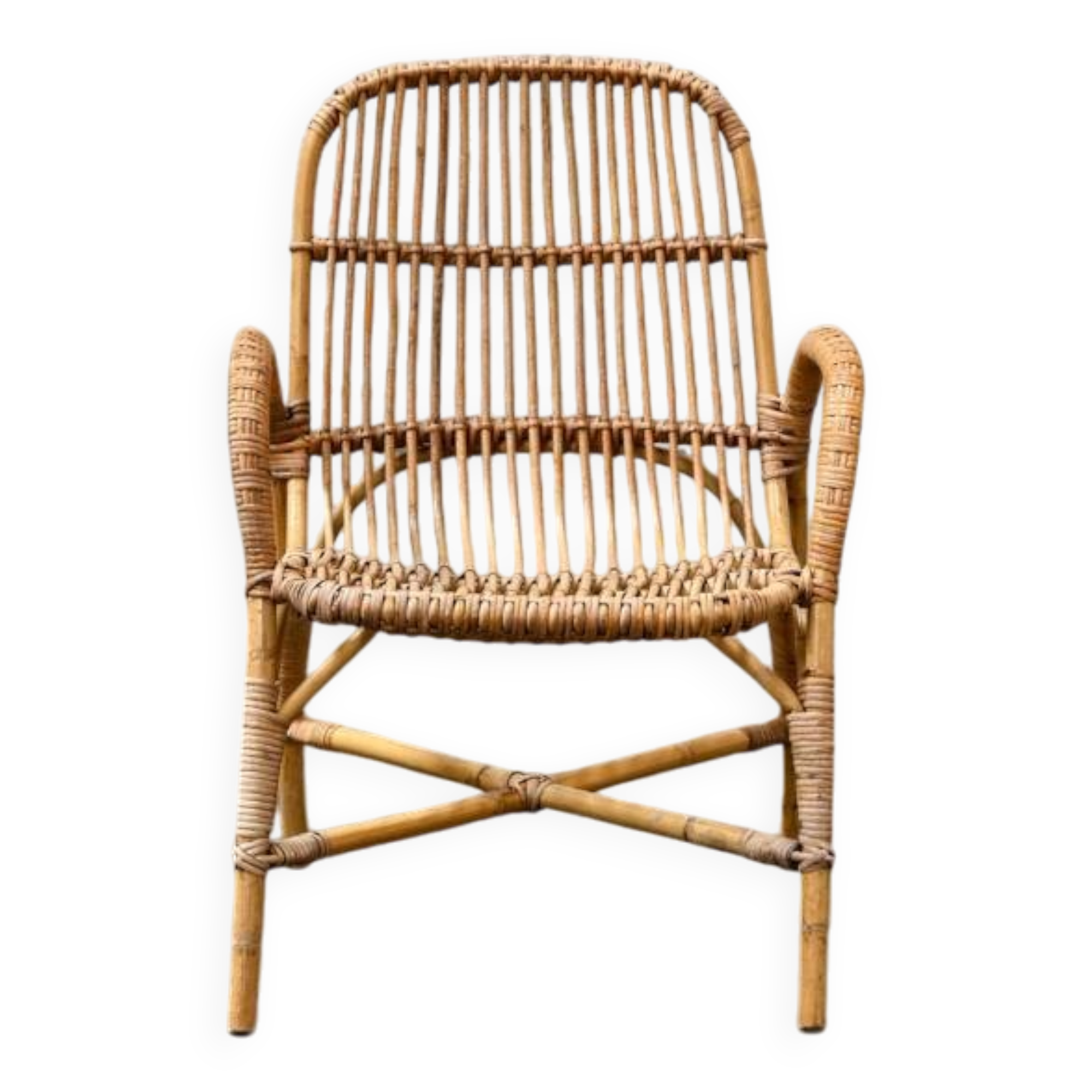 Fauteuil en rotin