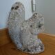 Concrete animal squirrel garden statue