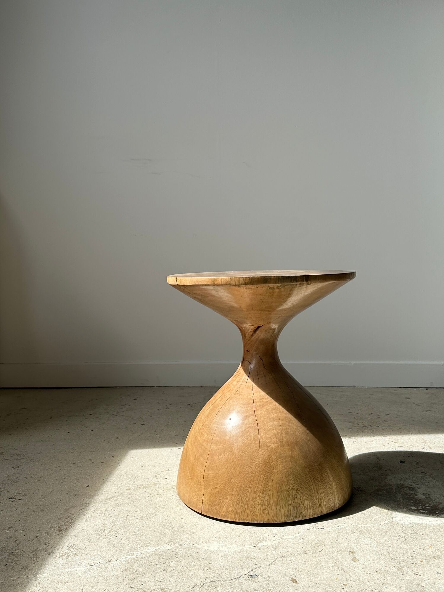 Solid wood sofa end