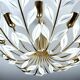 Large vintage pendant light from Vereinigte Werstaetten, 1950s