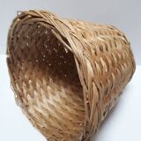 Wicker storage basket paper basket