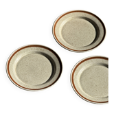 Set of 9 small dessert plates in porcelain from Sologne JO Moscow 198