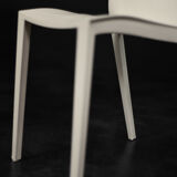 Vintage mid-century modern slick slick plastic chairs by philippe starck for xo design, set of 5