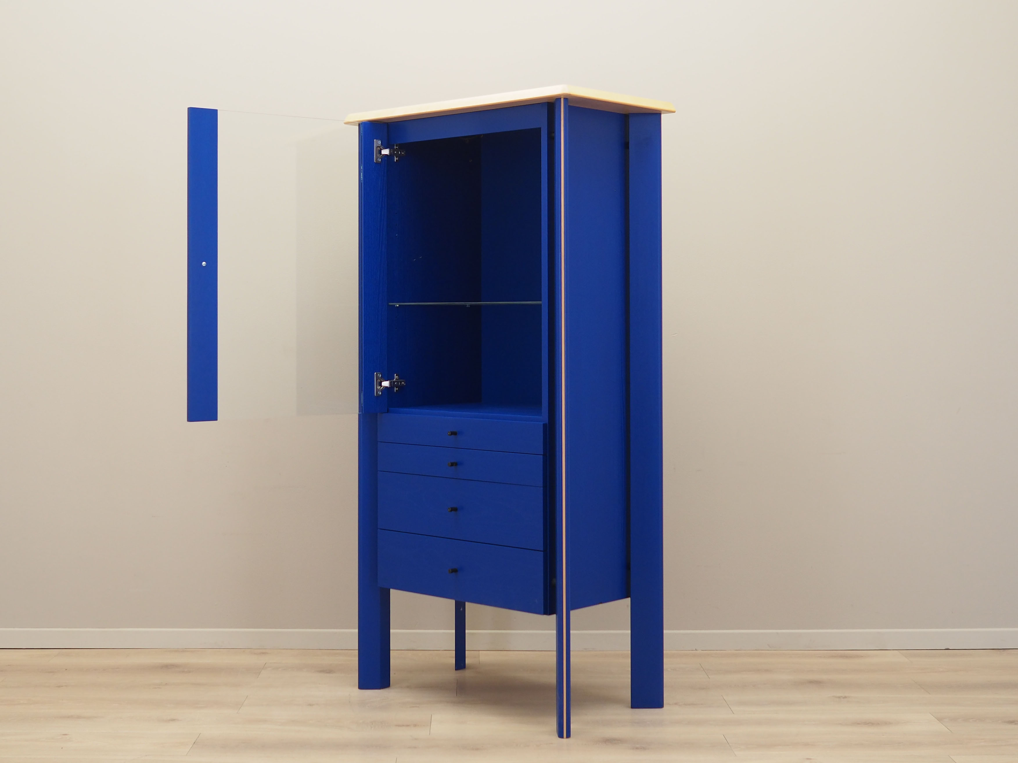 Bibliothèque en chêne, design danois, années 1980, Danemark