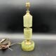 Old vintage pearly plastic lamp base