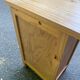 Commode vintage en bois massif des années 80