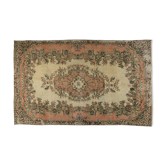 Tapis vintage anatolien fait à la main 295 cm x 172 cm