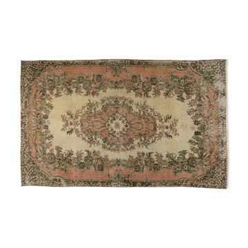 Tapis vintage anatolien fait à la main 295 cm x 172 cm