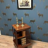 Antique revolving bookcase