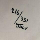 Vintage Italian wall plate