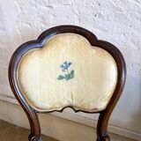 Paire de chaises style Louis XV, XIXe siècle