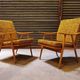 Pair of armchairs Ton Bystřice model Boomerang by Antonin Suman 1960
