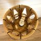 Pair of Tiki Style Lantern Floor Lamps in Bamboo & Rattan – Vintage