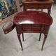 Lady's Commode in Marquetry, Louis XV style, work of the 20th century.